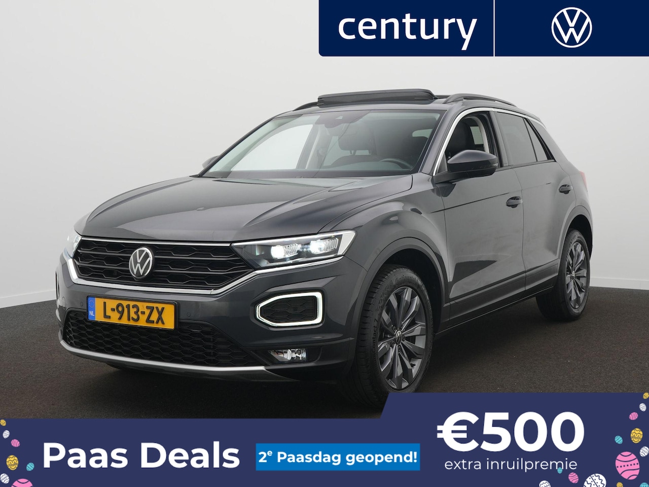 Volkswagen T-Roc - 1.0 TSI 110Pk Style / Pano-Dak / Adap. Cruise / LED - AutoWereld.nl