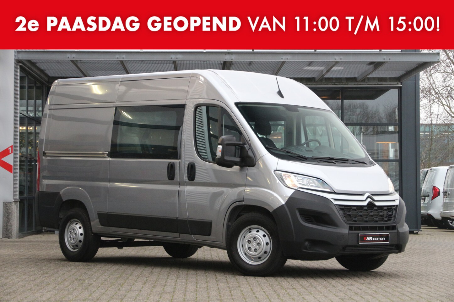 Citroën Jumper - 2.2 BlueHDi 140 | DC | L2H2 | 3t trekgewicht | Navi | Camera | Cruise | Airco.. - AutoWereld.nl