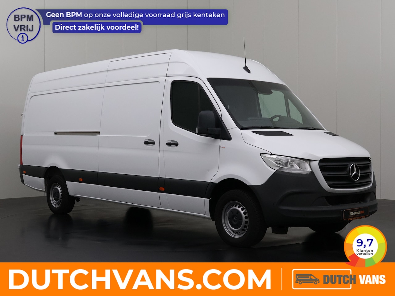Mercedes-Benz Sprinter - 317CDI L3H2 Maxi | 3500Kg Trekhaak | Multimedia | Camera | Airco | Cruise | 3-Zits - AutoWereld.nl