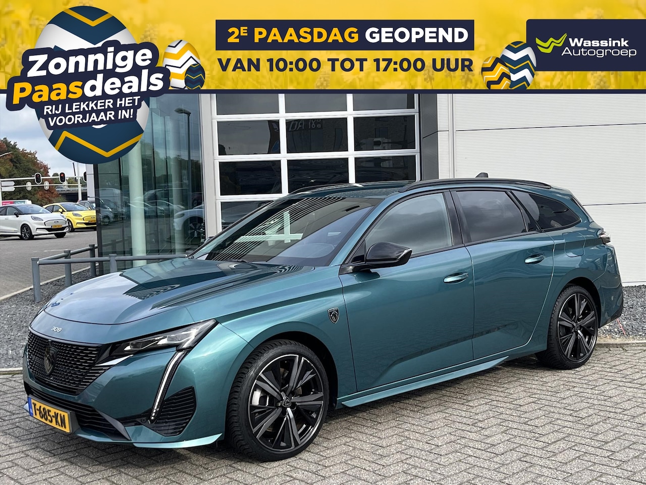 Peugeot 308 SW - 1.6 HYbrid 180pk e-EAT8 GT | Stoelverwarming | Navigatie | Elektrische achterklep | Pianol - AutoWereld.nl