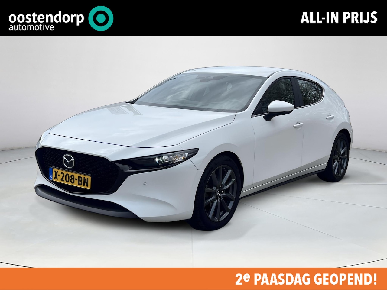 Mazda 3 - 2.0 e-SkyActiv-G M Hybrid 122 Luxury | Apple Carplay / Android Auto | Navigatie | Adaptiev - AutoWereld.nl