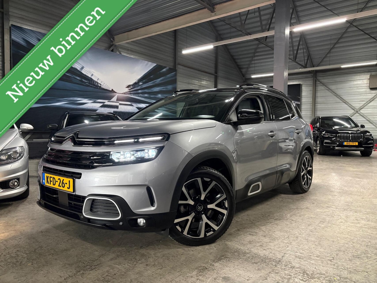 Citroën C5 Aircross - 1.6 PureTech Shine|Leder|Massage|Pano|Trekhaak|Nieuwstaat - AutoWereld.nl