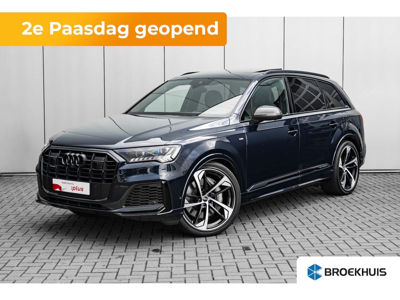 Audi Q7 - 55 TFSI quattro Pro Line S 394PK | Trekhaak | Panorama Dak | B&O Audio | Laser LED Koplamp - AutoWereld.nl