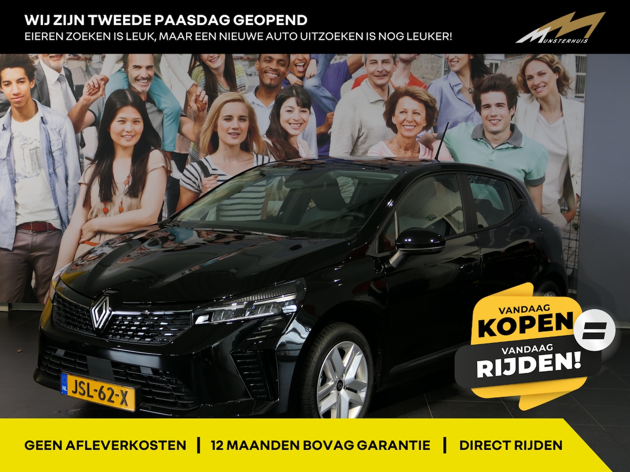 Renault Clio - 1.6 E-Tech Full Hybrid 145 evolution - NIEUW! - Navi - Camera - Cruise - AutoWereld.nl