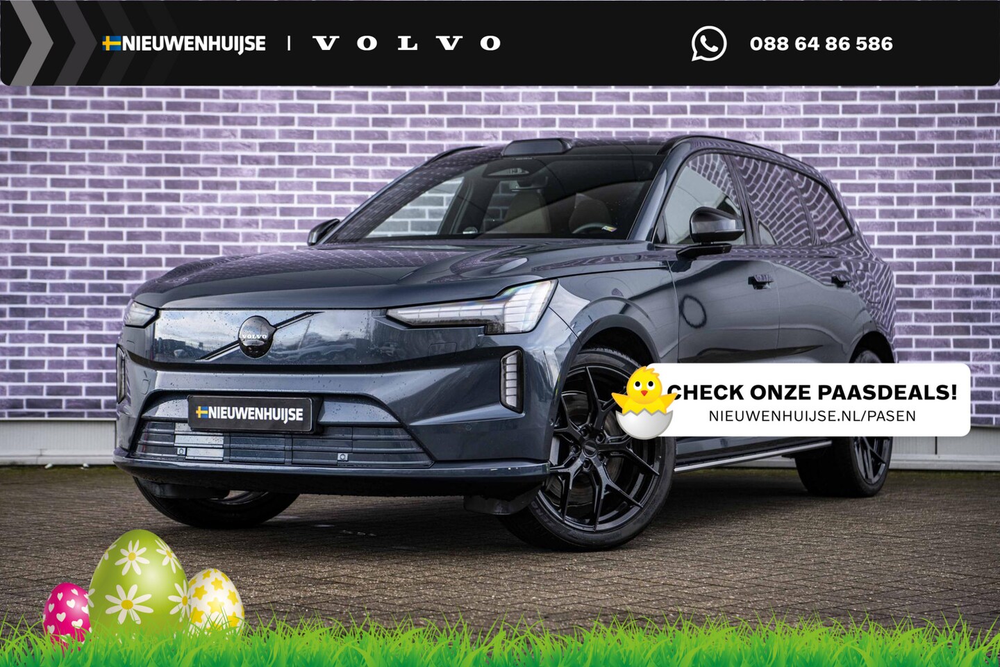 Volvo EX90 - Twin Motor AWD Ultra 7p. 111 kWh | Bowers en Wilkins Audio | Luchtvering | 7-zits | 360 ca - AutoWereld.nl