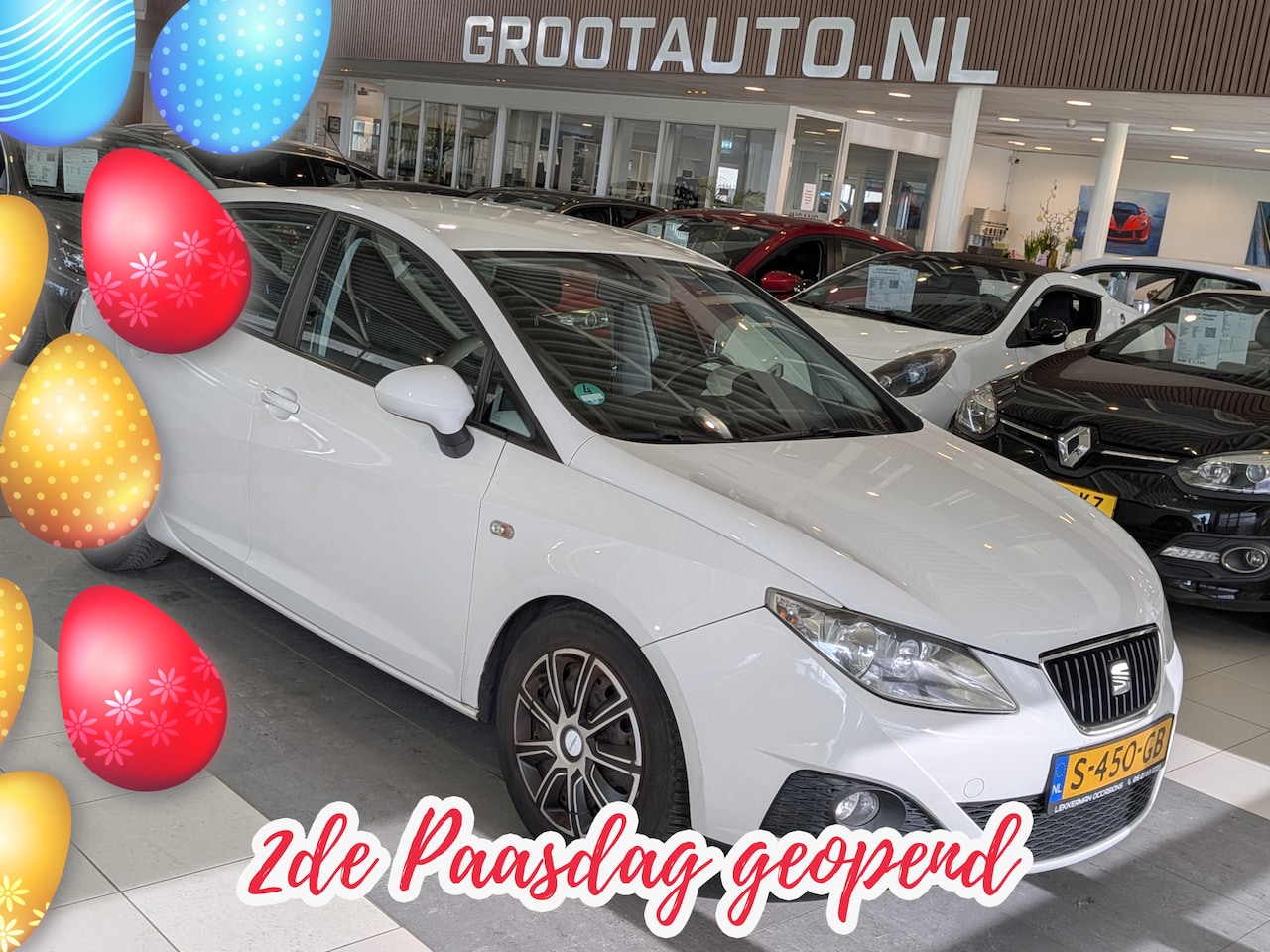 SEAT Ibiza - 1.4 Beat Airco, Stuurbekrachtiging - AutoWereld.nl
