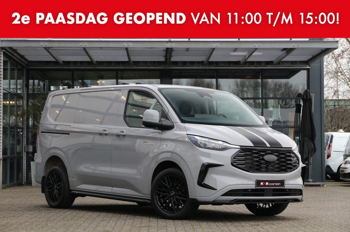 Ford Transit Custom - 2.0 TDCI 170 | Aut. | AWD / 4X4 | 2x Schuifdeur | KAR-edition | Clima.. - AutoWereld.nl