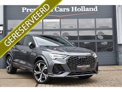 Audi Q3 Sportback - 45 TFSI e S-Line 245 Pk Navi Sfeerverlichting Full Led Keyless Trekhaak 20 Inch Unieke sta