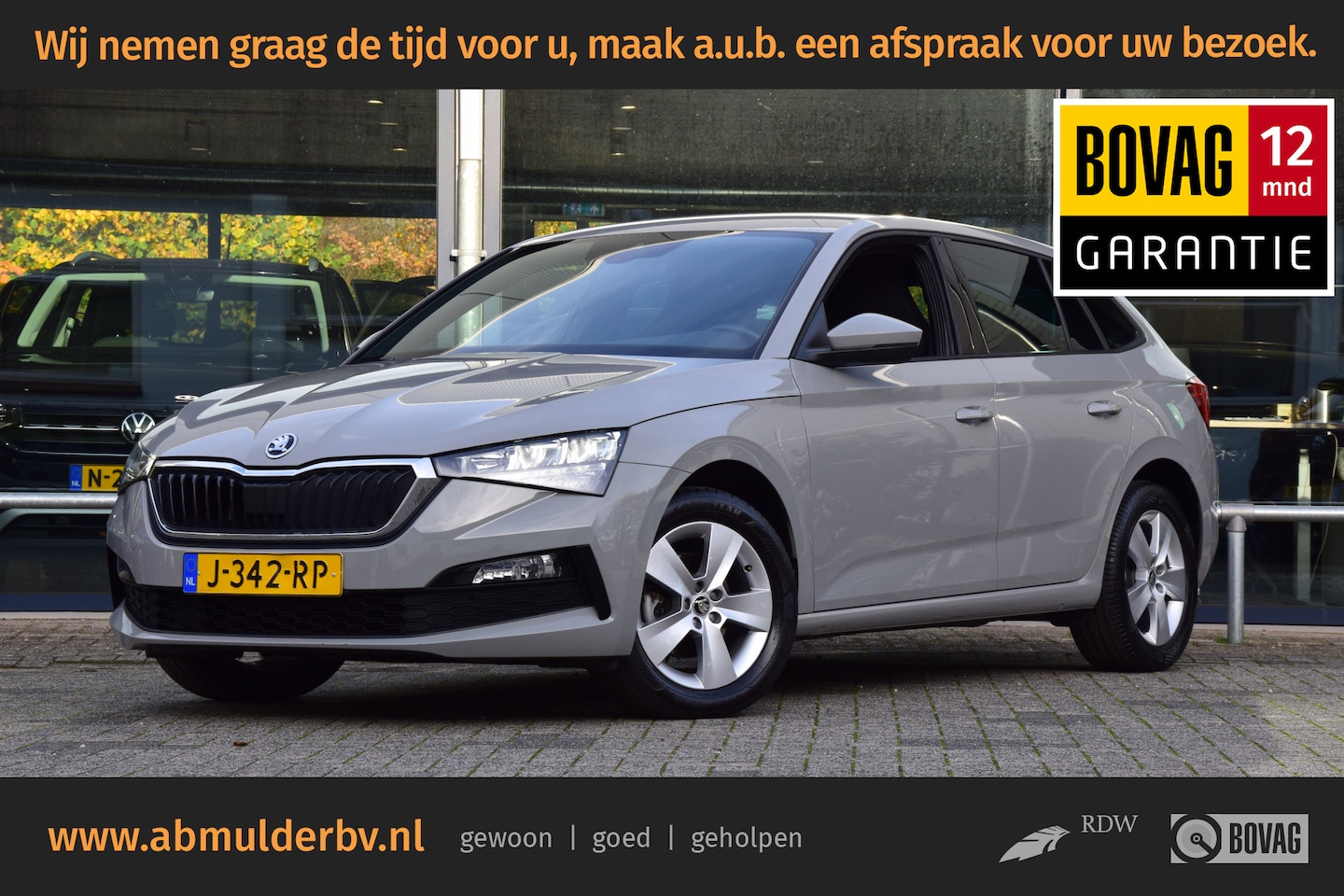 Skoda Scala - 1.0 TSI 115PK Sport Business DSG Automaat | Org. NL | BOVAG Garantie | Cruise & Climate Co - AutoWereld.nl