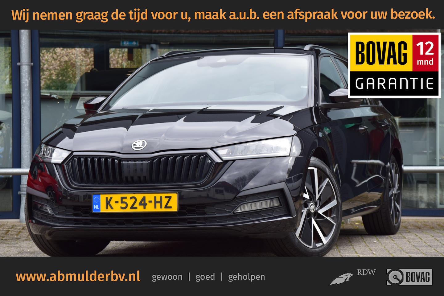 Skoda Octavia Combi - 1.0 TSI 110PK Sport Business | Org. NL | BOVAG Garantie | 18'' Velgen | Verwarmbaar sports - AutoWereld.nl
