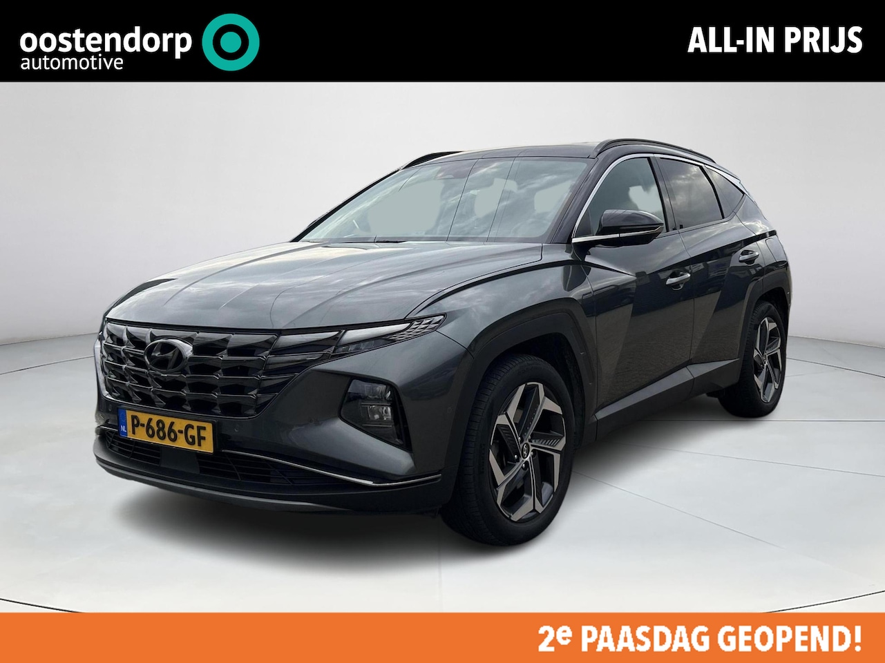 Hyundai Tucson - 1.6 T-GDI HEV Premium | Trekhaak | Rijklaarprijs ! - AutoWereld.nl