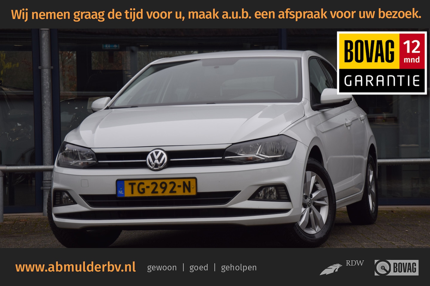 Volkswagen Polo - 1.0 TSI Comfortline Business | Org. NL | BOVAG Garantie | Adaptive Cruise Control | Naviga - AutoWereld.nl