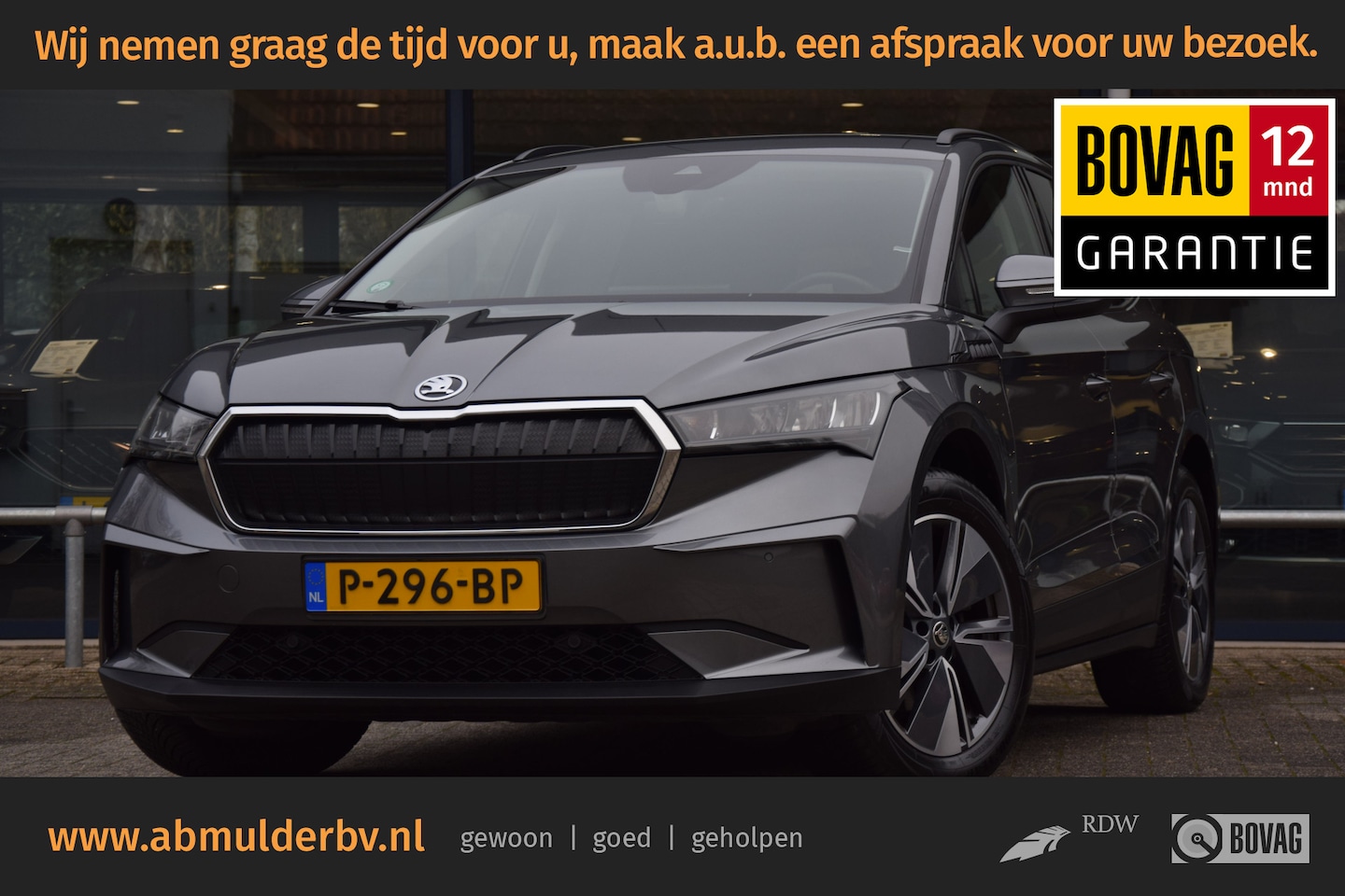 Skoda Enyaq iV - 60 | Org. NL | BOVAG Garantie | SOH 92% | Voorstoelen + Achterbank verwarmd | Achteruitrij - AutoWereld.nl