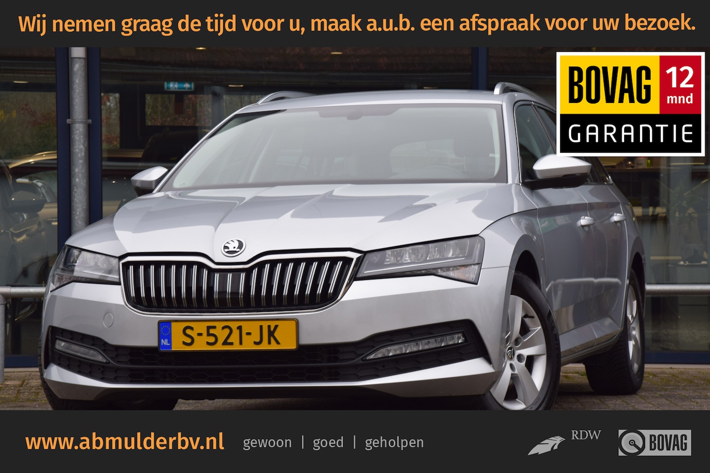 Skoda Superb Combi - 1.5 TSI ACT 150PK Business Edition DSG Automaat | NL-Auto | BOVAG Garantie | Virtual Cockp - AutoWereld.nl