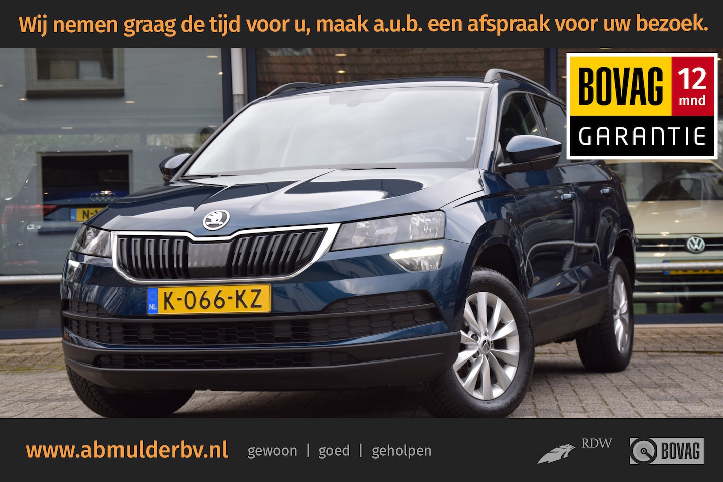 Skoda Karoq - 1.0 TSI 110PK Business Edition | Org. NL | BOVAG Garantie | Trekhaak | Navigatie | Apple C - AutoWereld.nl