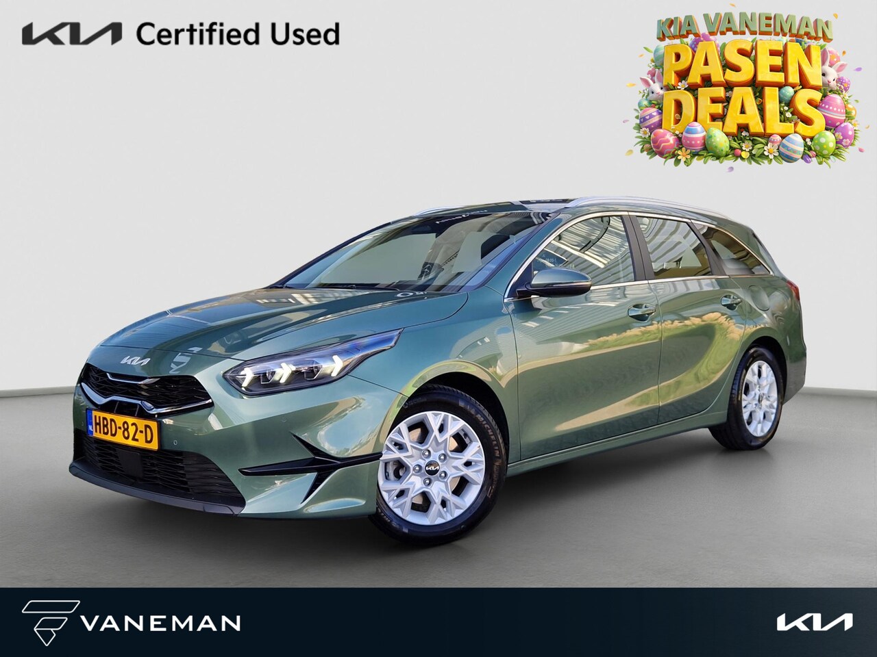 Kia Cee'd Sportswagon - Ceed 1.5 T-GDi DynamicLine Automaat | Tot € 1.250,- extra inruil tijdens dit Paasweekend! - AutoWereld.nl