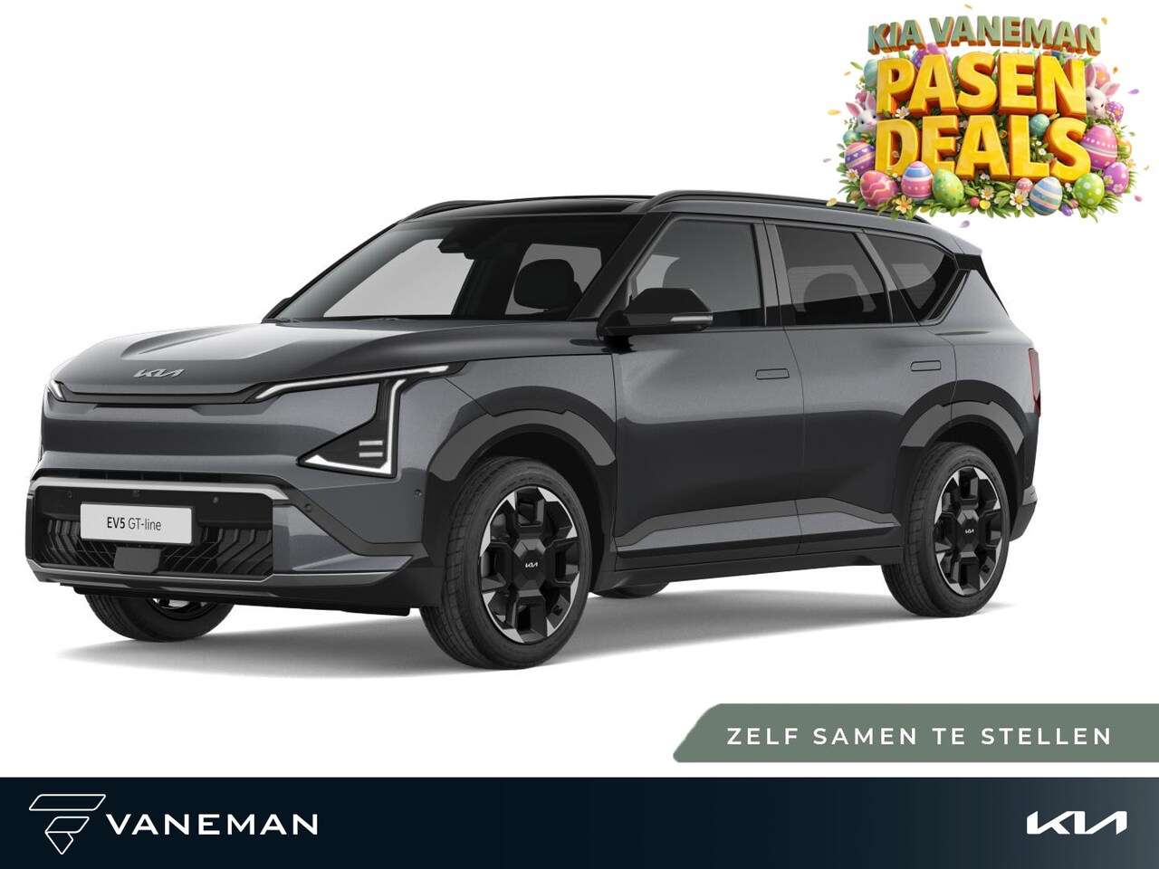 Kia EV5 - GT-Line Business Edition 81.4 kWh | Luxe kunstlederen bekleding | Zelf samenstellen - AutoWereld.nl