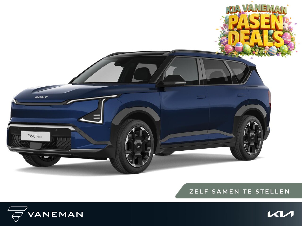 Kia EV5 - GT-Line 81.4 kWh | Achterbank verwarmd | Zelf samenstellen | - AutoWereld.nl
