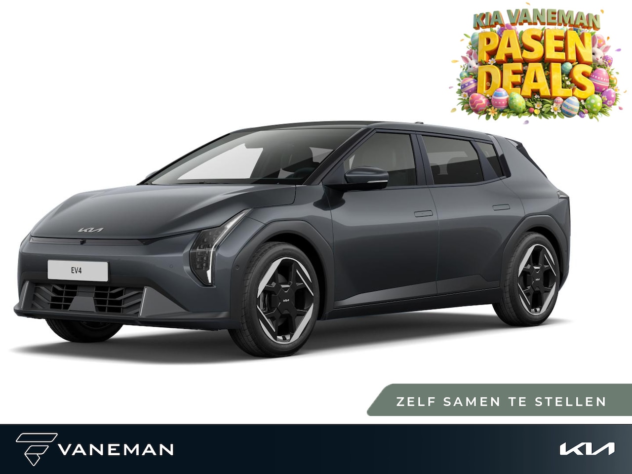 Kia EV4 - Plus 81.4 kWh | Cruise control adaptief met Stop&Go en stuurhulp | Zelf samenstellen - AutoWereld.nl