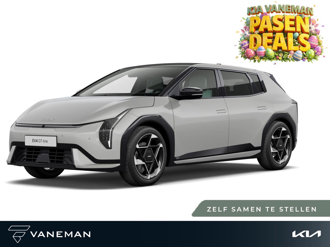 Kia EV4 - GT-Line 81.4 kWh | Cruise control adaptief met Stop&Go en stuurhulp | Zelf samenstellen - AutoWereld.nl
