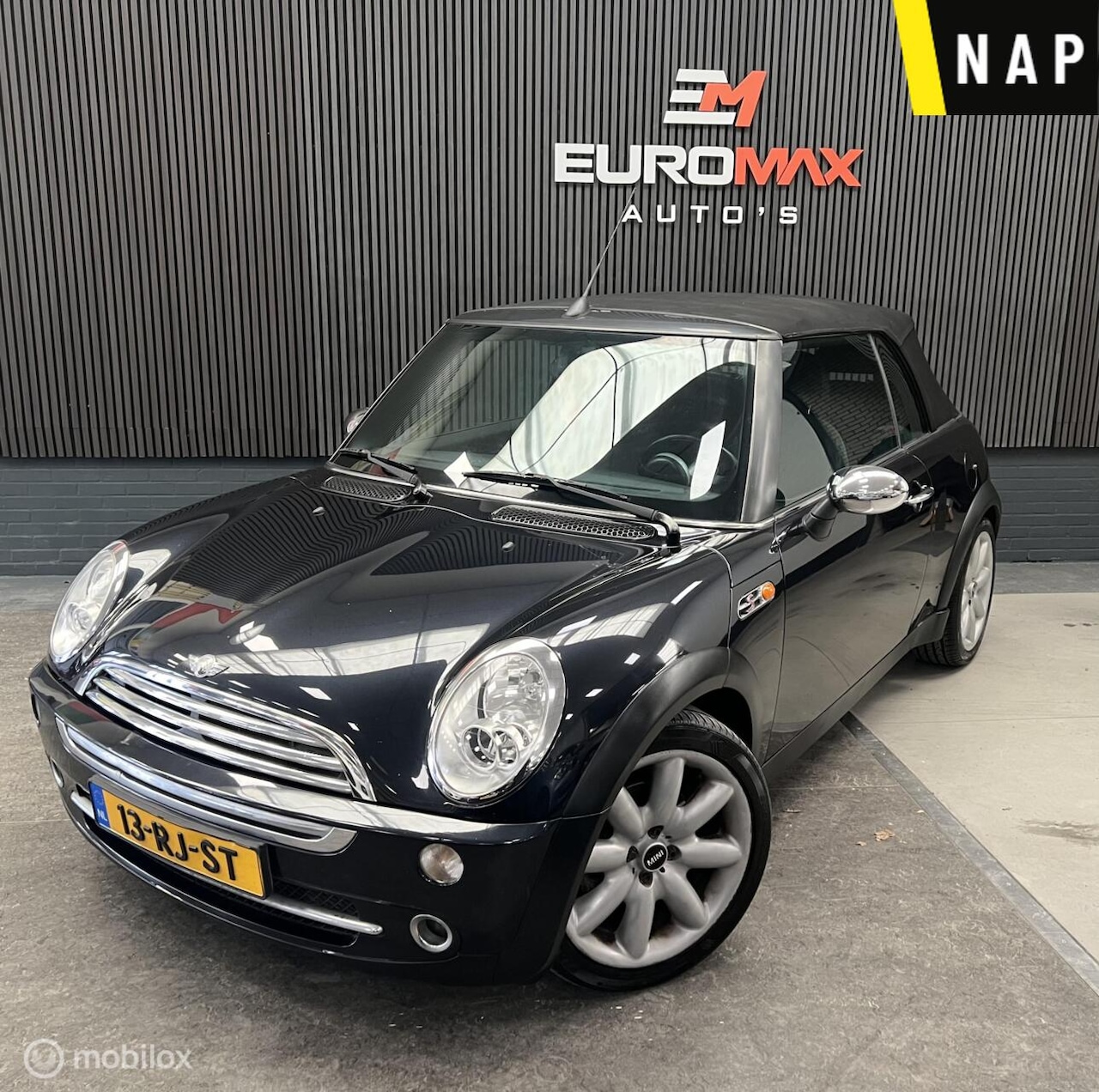 MINI Cabrio - 1.6 One Pepper - NAP- Parkeersensor - Elek.ramen - AutoWereld.nl