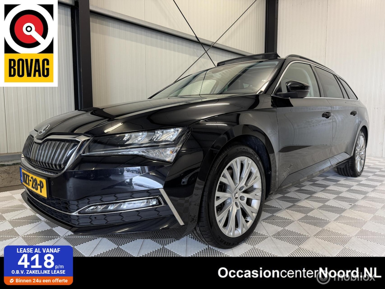 Skoda Superb Combi - Hybrid Bns Ed Plus | HUD | Pano | Leer - AutoWereld.nl