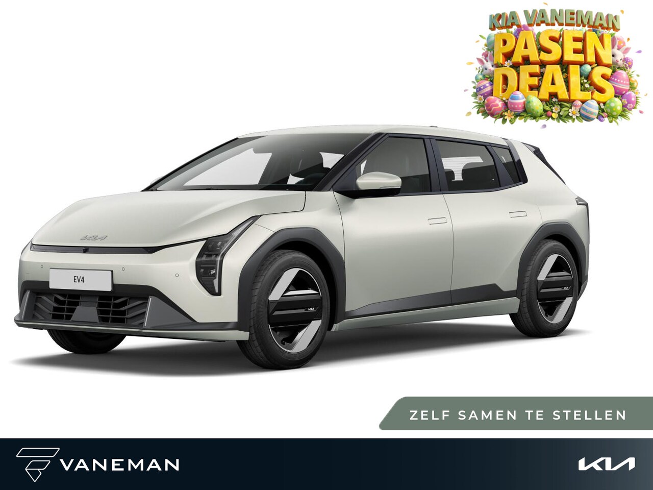 Kia EV4 - Air 58.3 kWh | Cruise control adaptief met Stop&Go en stuurhulp | Zelf samenstellen - AutoWereld.nl