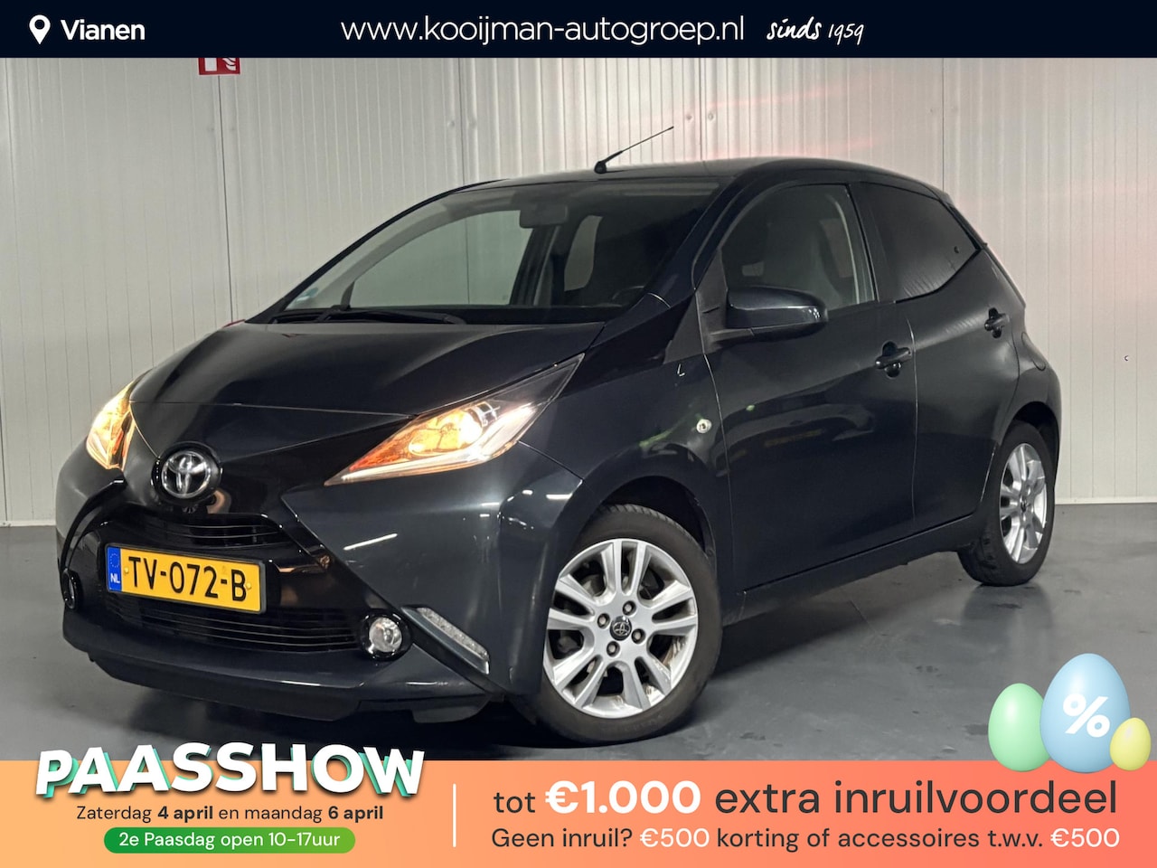 Toyota Aygo - 1.0 VVT-i x-joy 1.0 VVT-i x-joy - AutoWereld.nl