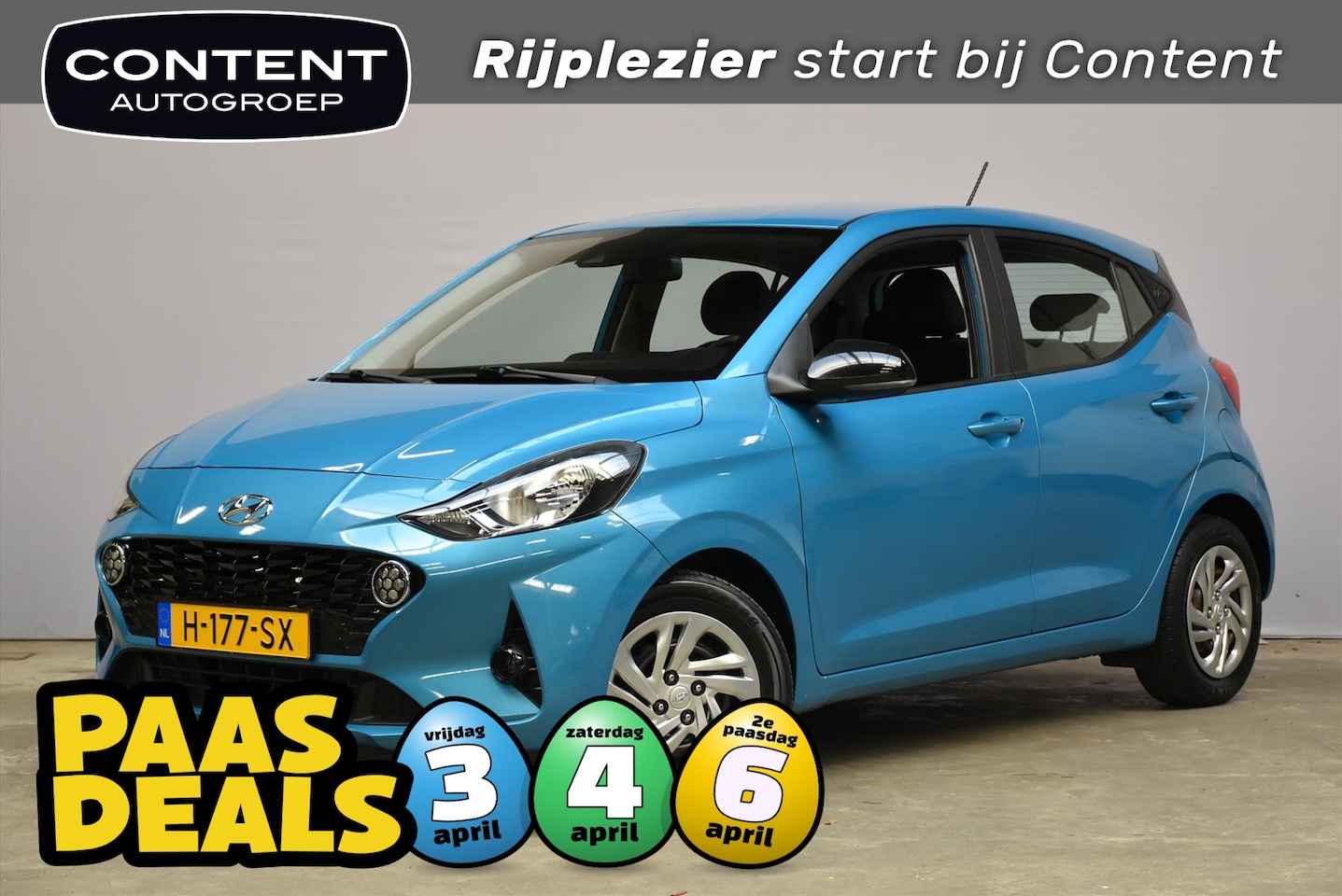 Hyundai i10 - 1.0i Comfort I Apple carplay I Android Auto I Airco - AutoWereld.nl
