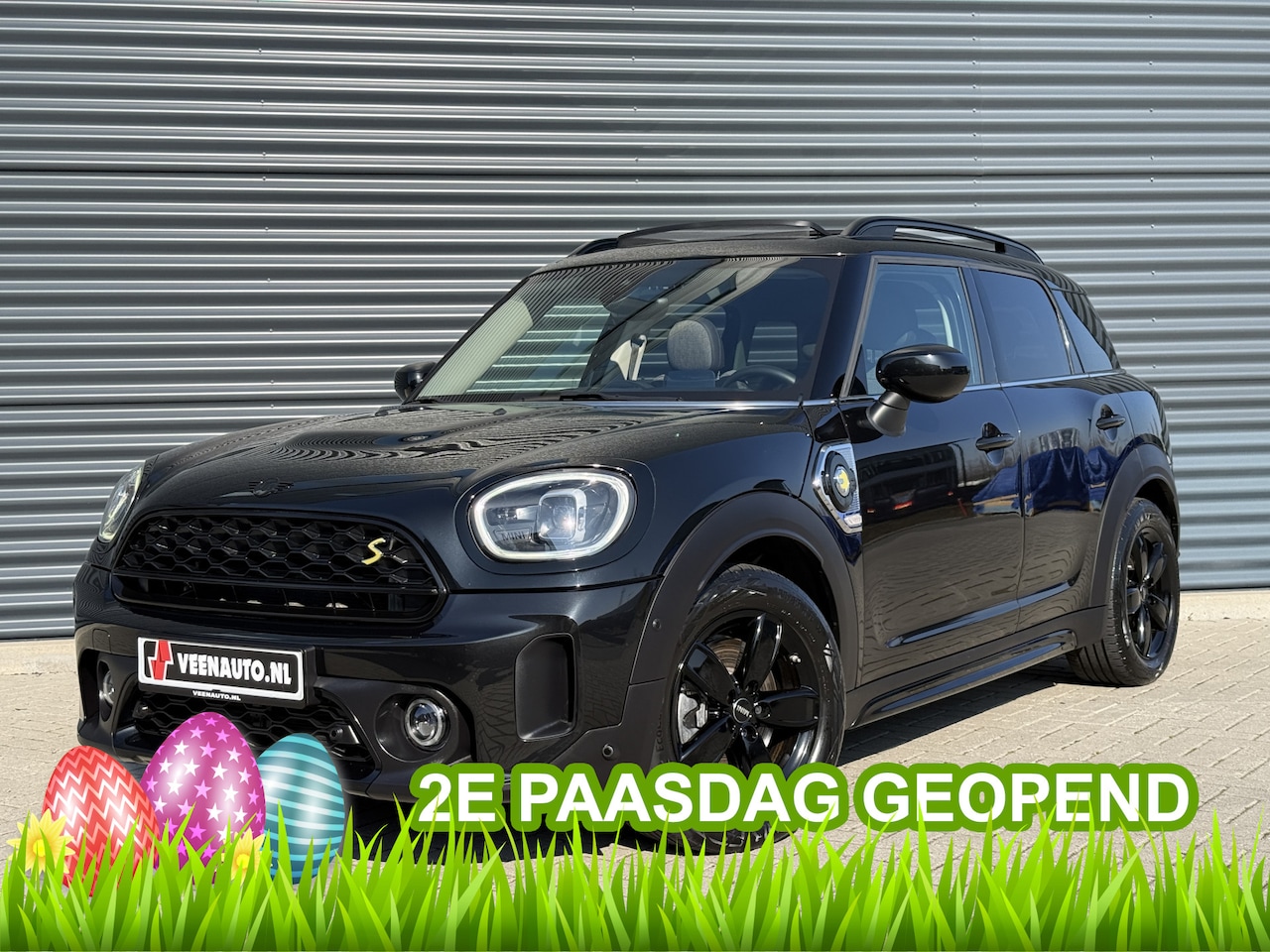 MINI Countryman - 2.0 Cooper SE ALL4 Pano/H&K/Camera/Apple 2e Paasdag geopend van 12:00 tot 16:00 uur - AutoWereld.nl