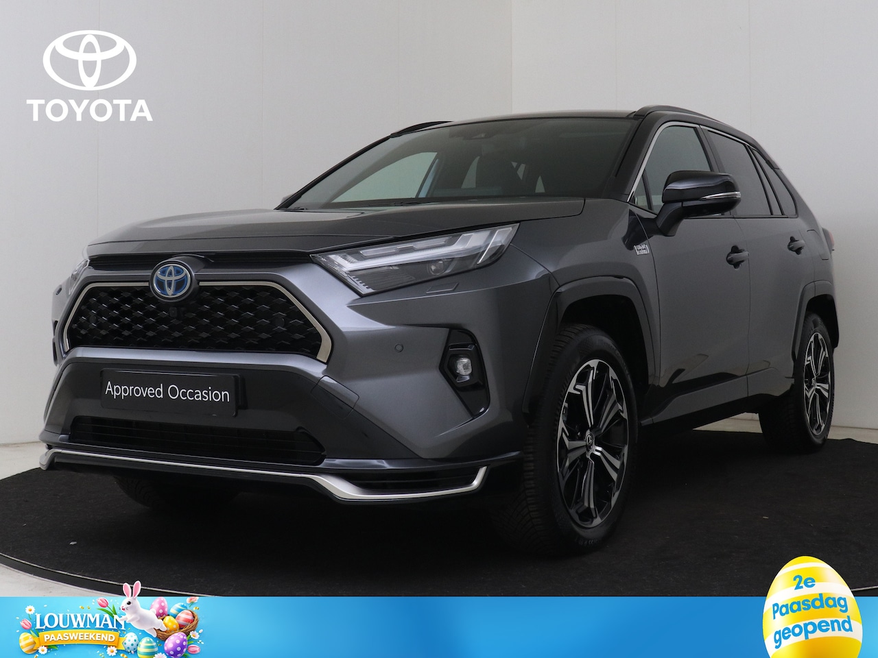 Toyota RAV4 - 2.5 Plug-in Hybrid AWD Bi-Tone Plus | Full option | Elektrisch glazen panorama-dak | - AutoWereld.nl