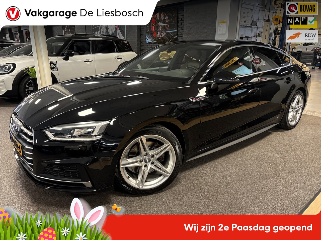 Audi A5 Sportback - 2.0 TFSI Sport S-line Edition / leer / navi / boeken / origineel Nederlands - AutoWereld.nl
