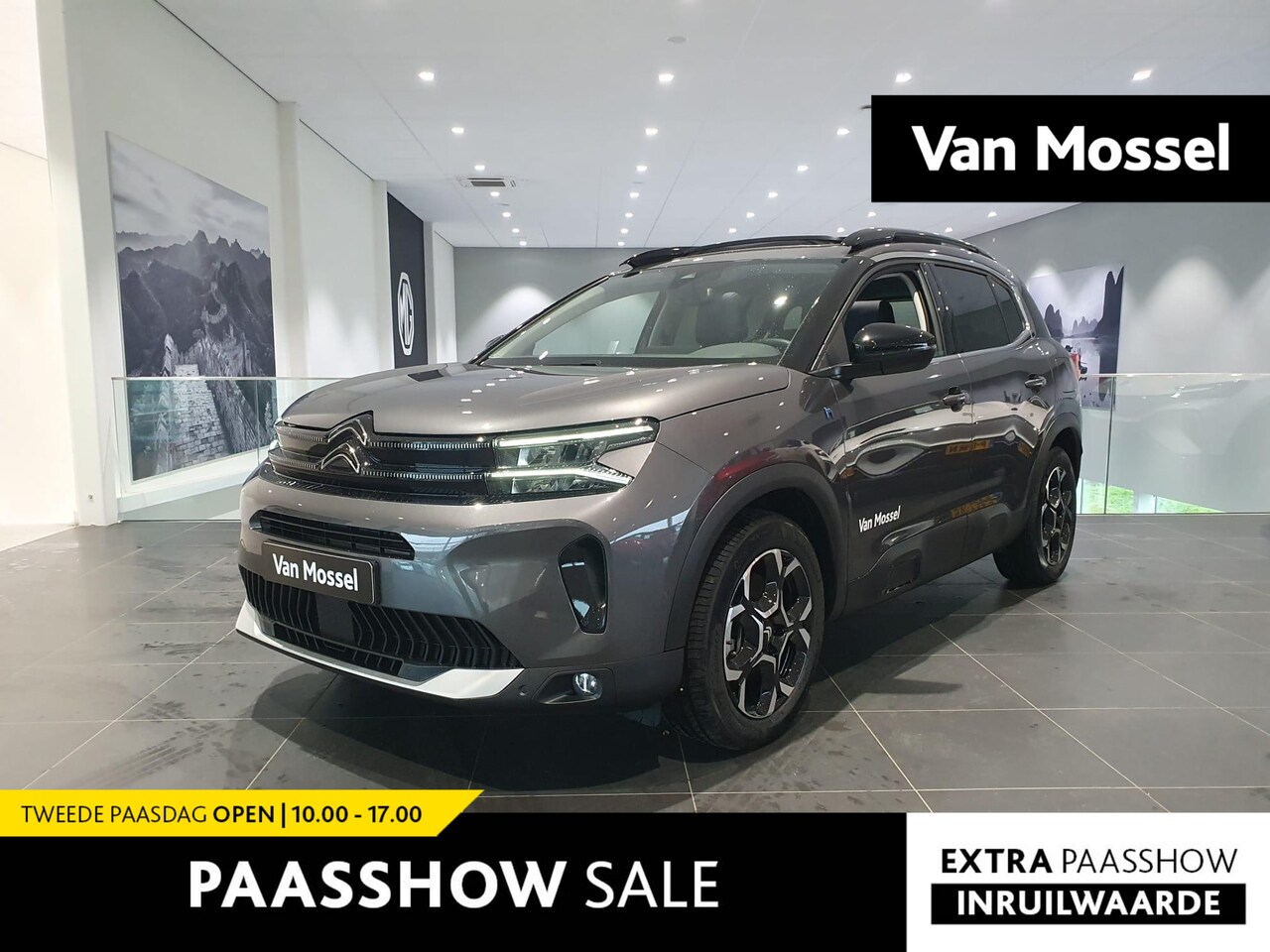 Citroën C5 Aircross - 1.6 Plug-in Hybrid Plus 225 | Automaat | Climate Control | Lederen Stoelen Elek. Verstelba - AutoWereld.nl
