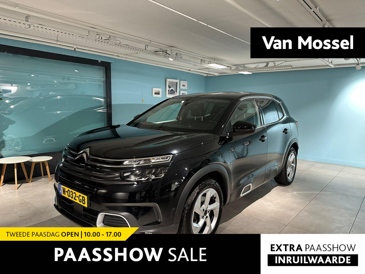 Citroën C5 Aircross - 1.2 PureTech Business AUTOMAAT | CAM | LEDER - AutoWereld.nl