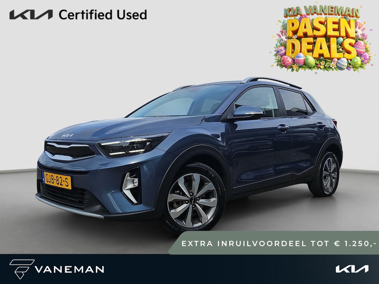 Kia Stonic - 1.0 T-GDi MHEV DynamicPlusLine | Tot € 1.250,- extra inruil tijdens dit Paasweekend! | Aut - AutoWereld.nl