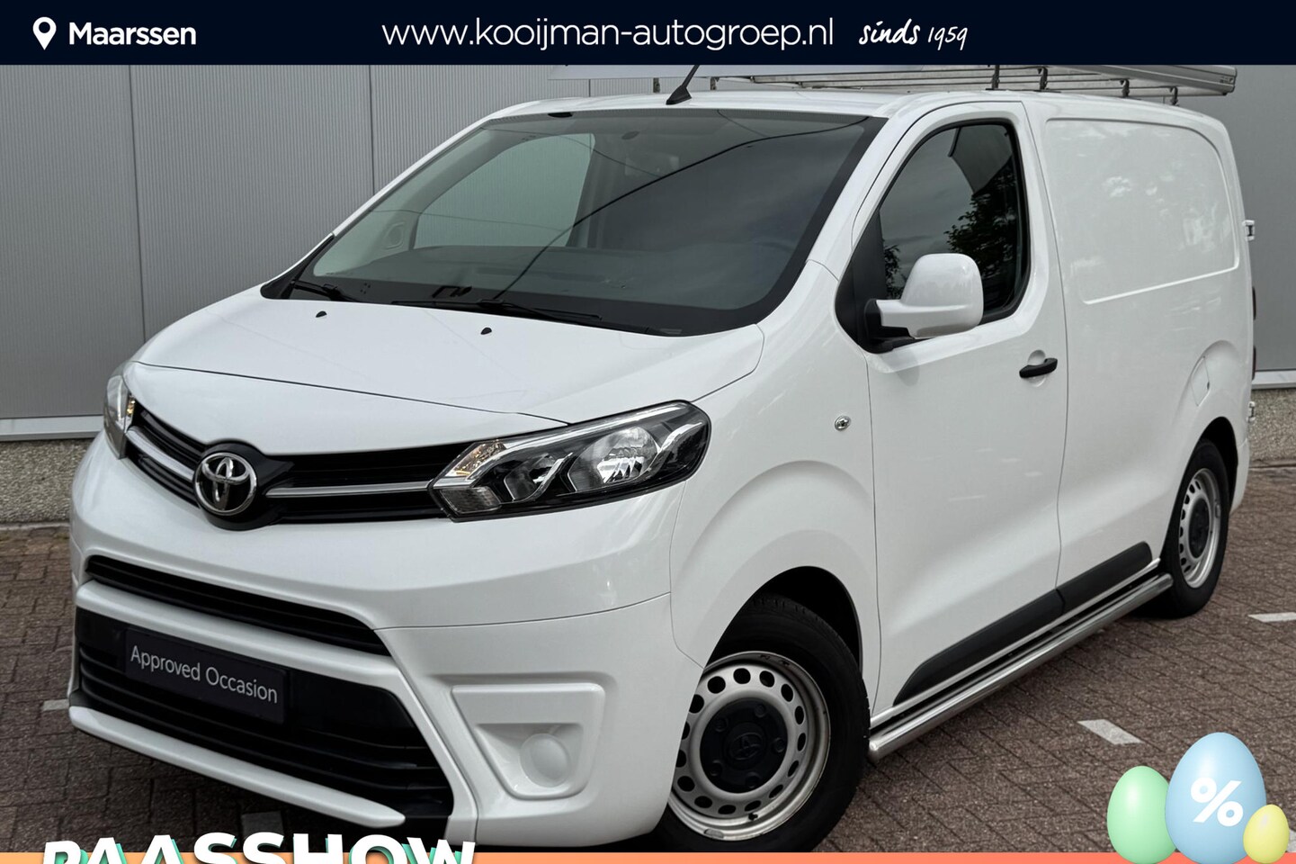 Toyota ProAce Compact - 1.6 D-4D Cool Comfort Trekhaak, 1ste Eigenaar, BTW auto, achteruitrij camera - AutoWereld.nl