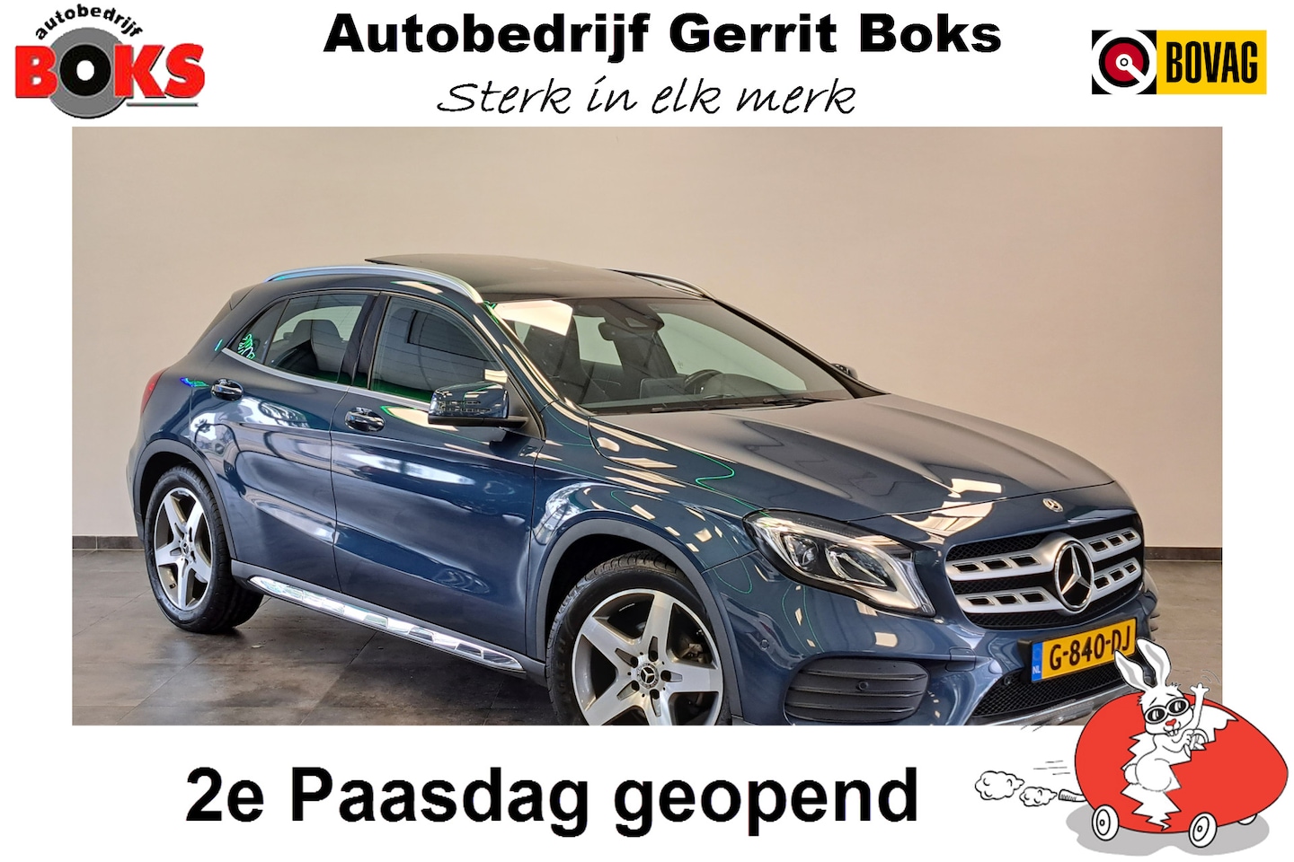 Mercedes-Benz GLA-Klasse - 180 Business Solution AMG Panoramadak Clima Cruise Navigatie camera 18"LM - AutoWereld.nl