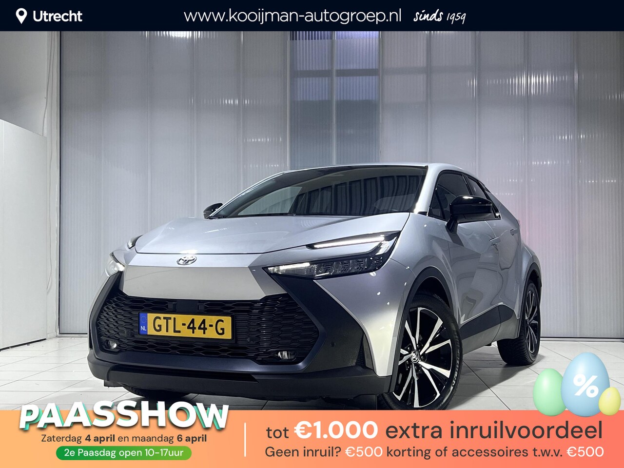 Toyota C-HR - 1.8 Hybrid 140 Dynamic - AutoWereld.nl