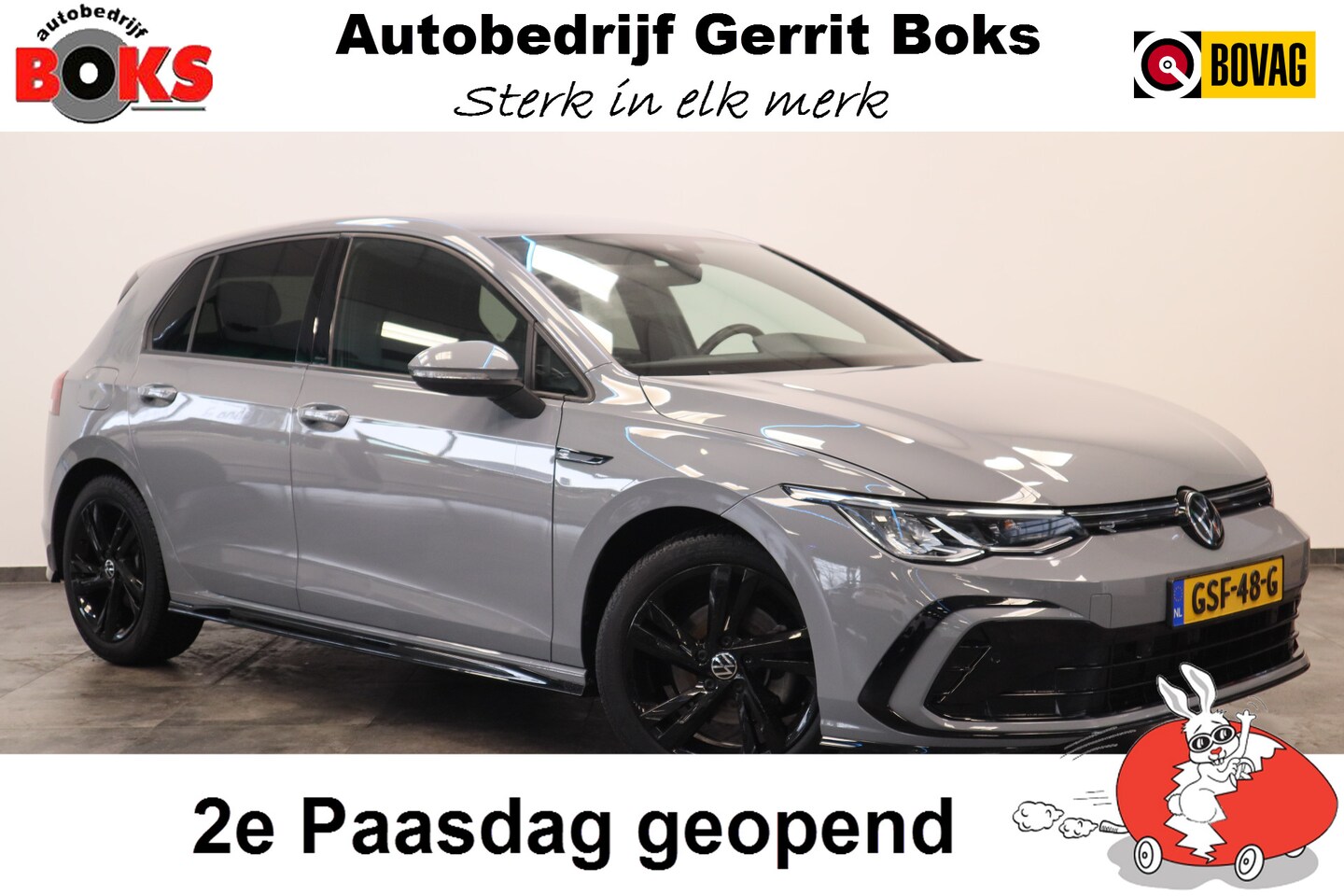 Volkswagen Golf - 1.5 eTSI R-Line Business Full-led Navigatie Adaptive-Cruise 24 maanden garantie mogelijk ( - AutoWereld.nl
