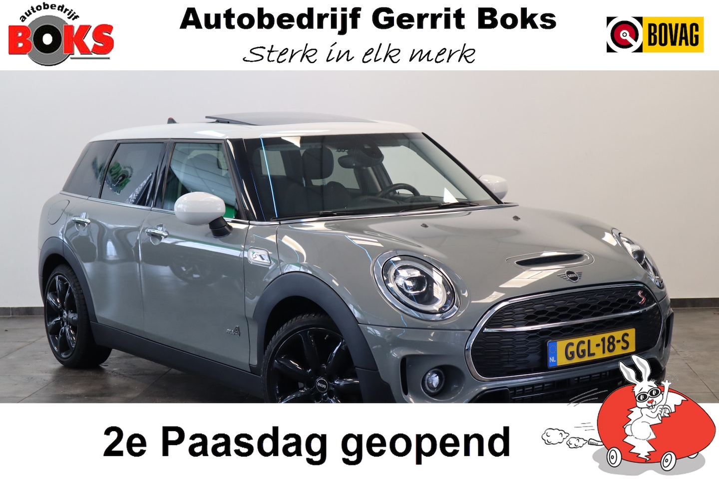 MINI Clubman - Mini 2.0 Cooper S ALL4 Chili Cruise/Climate Panoramadak Automaat 24 maanden garantie mogel - AutoWereld.nl