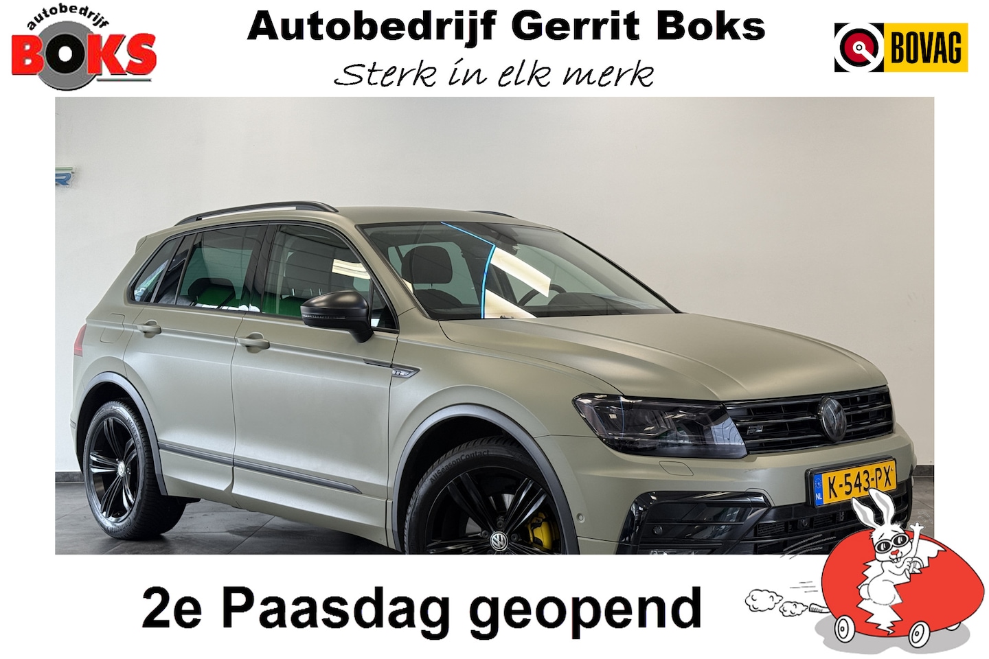 Volkswagen Tiguan - 1.5 TSI ACT Highline Bns R-Line Trekhaak Unieke-Wrap Adaptive-Cruise - AutoWereld.nl