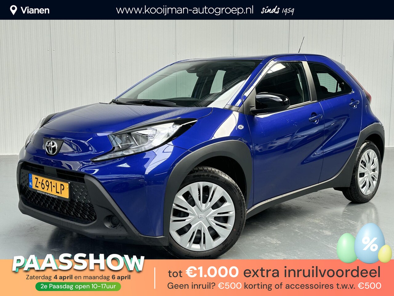 Toyota Aygo X - 1.0 VVT-i MT play 1.0 VVT-i MT Play - AutoWereld.nl