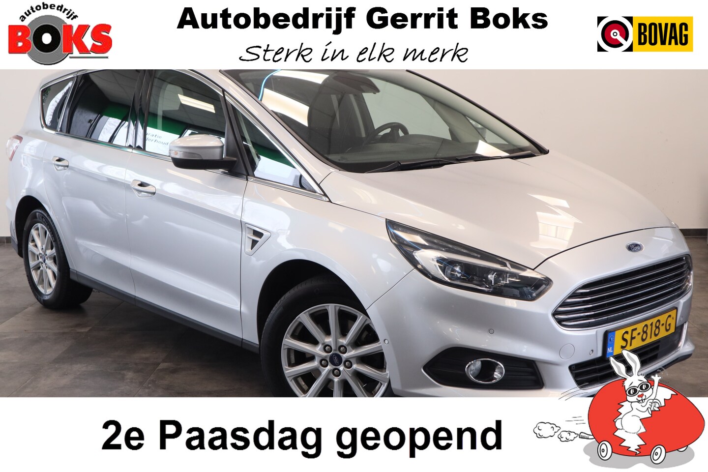 Ford S-Max - 1.5 Titanium 7p. Cruise/Climate Navi PDC Elekt. Stoelen NAP - AutoWereld.nl