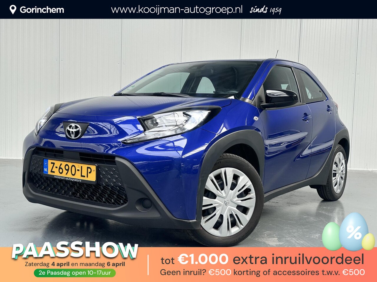 Toyota Aygo X - 1.0 VVT-i MT play 1.0 VVT-i MT Play - AutoWereld.nl