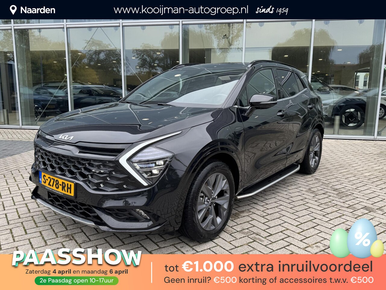 Kia Sportage - 1.6 T-GDi Hybrid GT-Line Nav|Lmv|Gt Line bekleding| 1e eigenaar|Dealer onderhouden!! - AutoWereld.nl