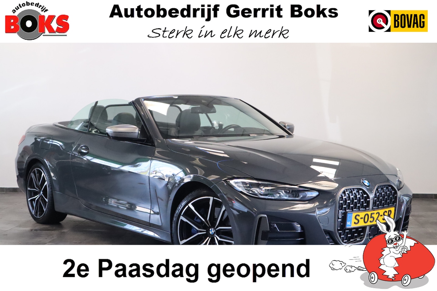 BMW 4-serie Cabrio - M440i xDrive High-Executive 374PK Individueel-lak Navigatie  Volleder 19LMV Head up - AutoWereld.nl