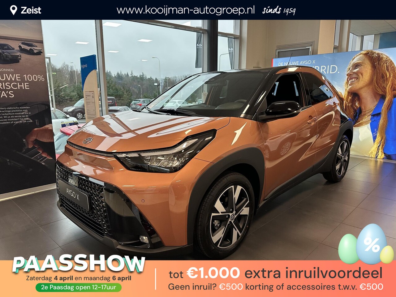 Toyota Aygo X - Hybrid 115 pulse € 500,- inruilpremie! incl Easy pack! Nieuw leverbaar! - AutoWereld.nl