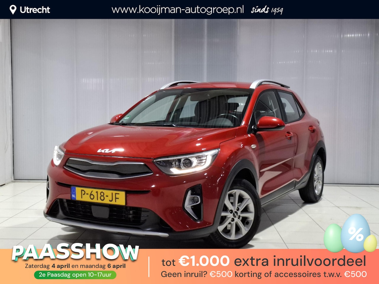 Kia Stonic - 1.0 T-GDi MHEV DynamicLine Apple Carplay/Android Auto, Camera, Airo - AutoWereld.nl