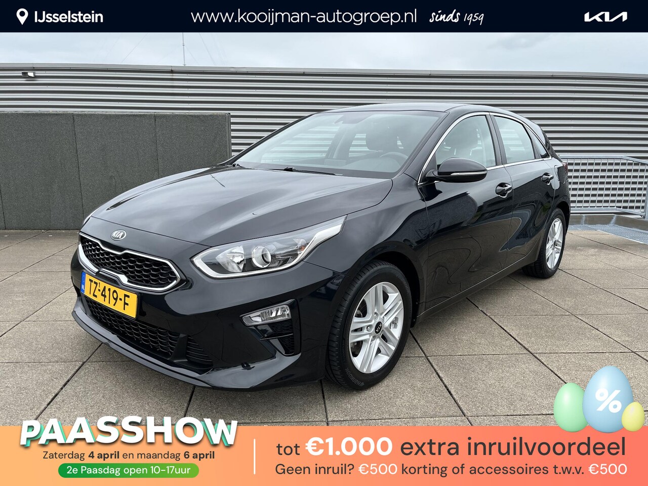Kia Cee'd - Ceed 1.0 T-GDi DynamicLine 6-BAK LM velgen / Navigatie / Cruise control / Parkeersensoren - AutoWereld.nl