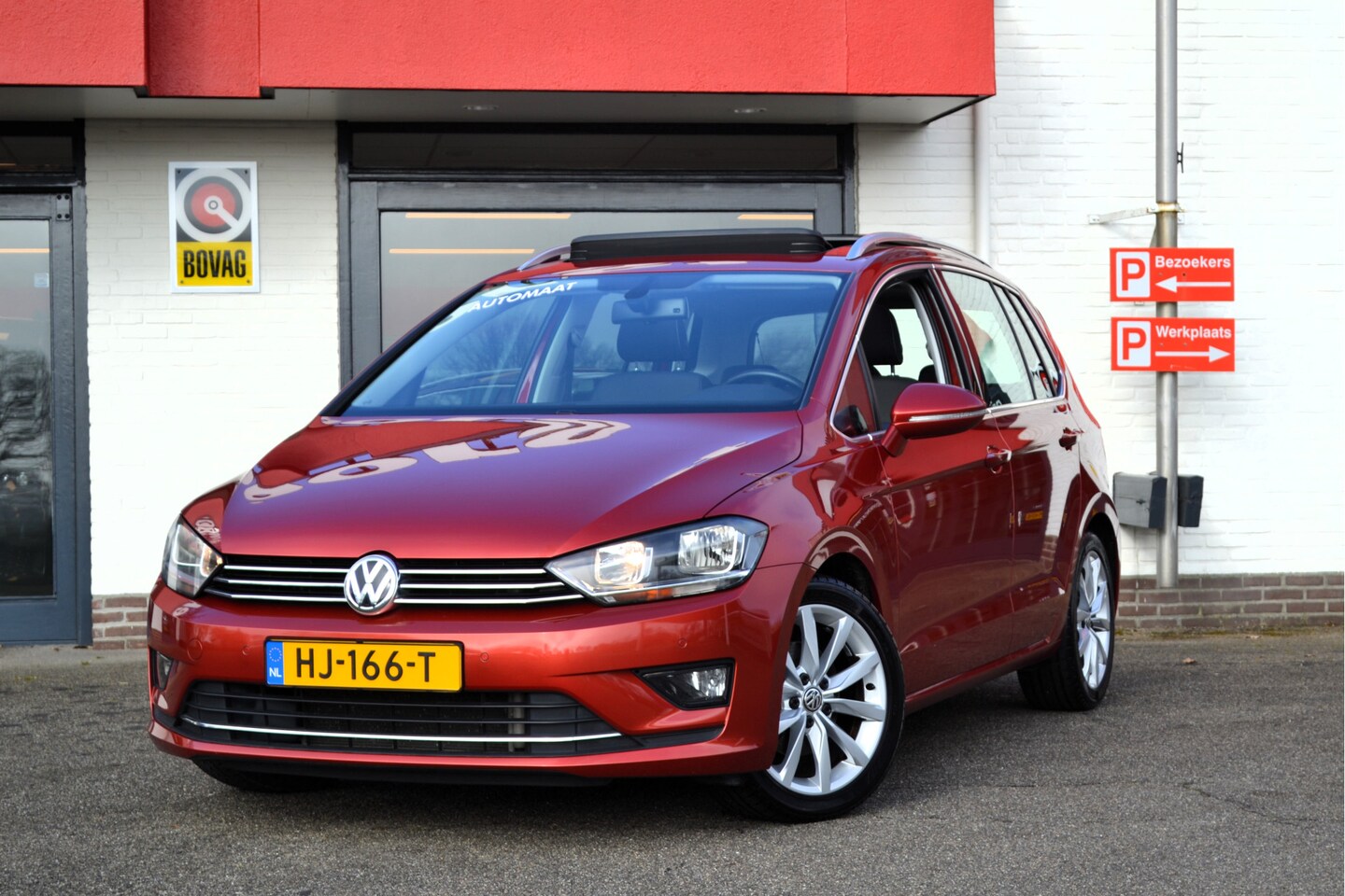 Volkswagen Golf Sportsvan - 1.4 TSI Highline 1.4 TSI Highline, DSG Automaat, Clima, Camera, Pdc V+A, Trekhaak, Origineel NL, 63.000 km - AutoWereld.nl